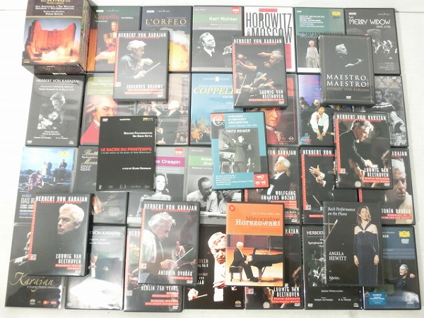 RC061s■クラシック DVD/ヘルベルト・フォン・カラヤン他/計38点