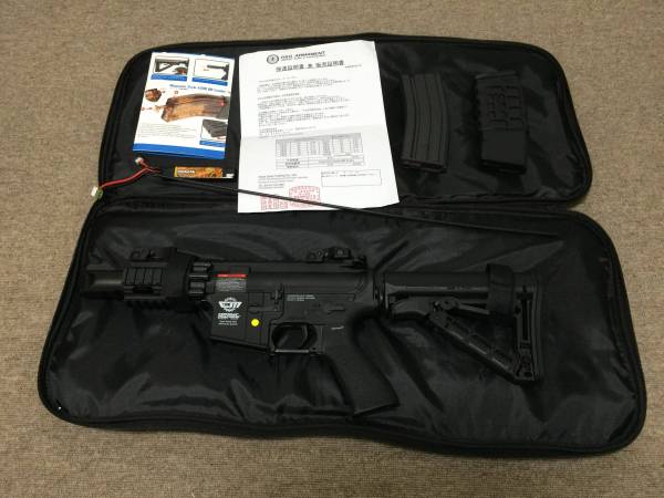 G&G M4 FIREHAWK 電動ガン エアガン ショートバレル リポ付き