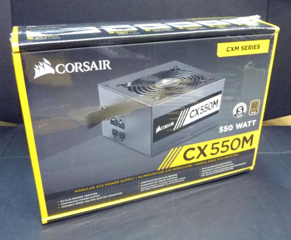 【サイコム】 CORSAIR CX550M CP-9020102-JP (ATX/550W) @新品@