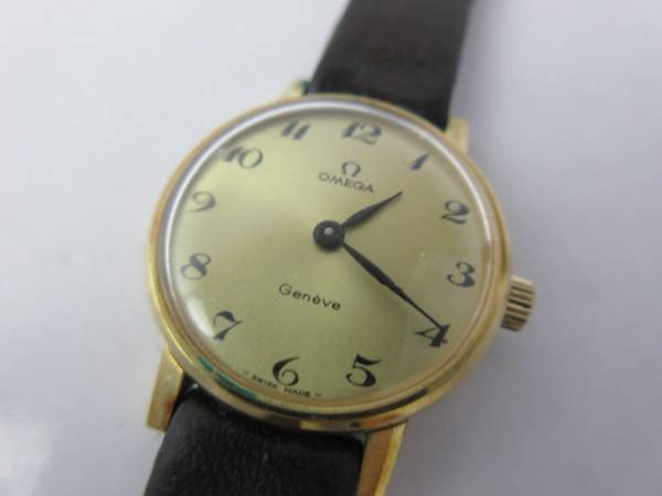 1円～中古 オメガ レディース 手巻 動作OK (T18)