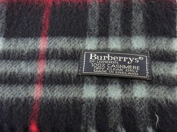 ◇Burberrys バーバリー マフラー 3本セット 100%カシミヤ◇f051