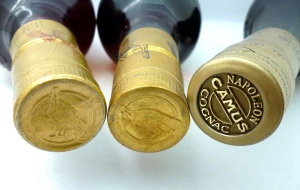 WILD TURKEY 8年/12年/CAMUS NAPOLEON 計3本セット 2NZZ-179R