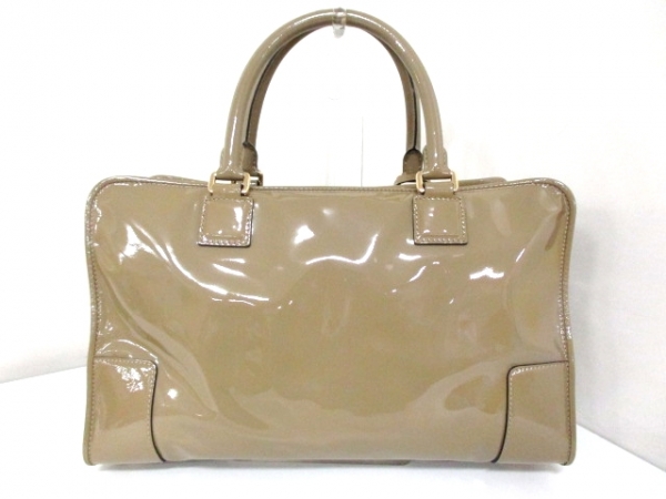 ロエベ ハンドバッグ 美品 アマソナ 311.54.001 カーキ LOEWE ロエベ ハンドバッグ 美品 アマソナ 311.54.001 カーキ LOEWE