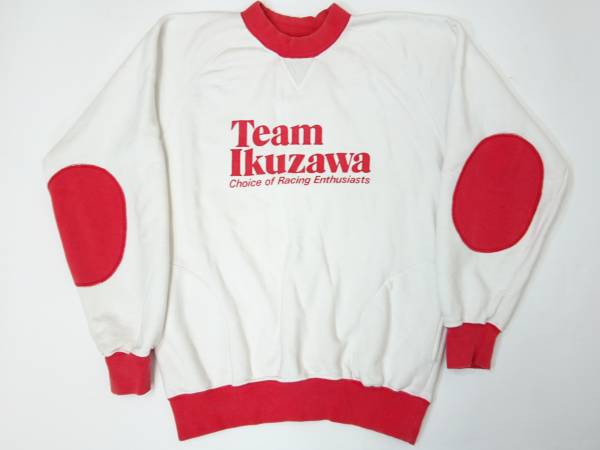 Team Ikuzawa(チームイクザワ) TI CREW RACE NECK（スウェット T ELBOW 