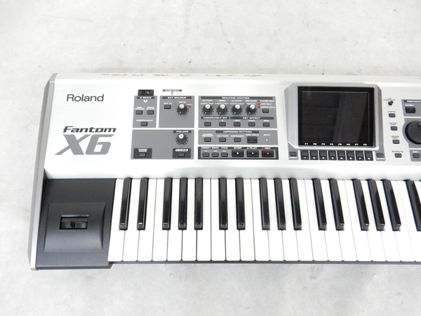 中古 Roland ローランド Fantom X6 シンセサイザー 61鍵S2035495