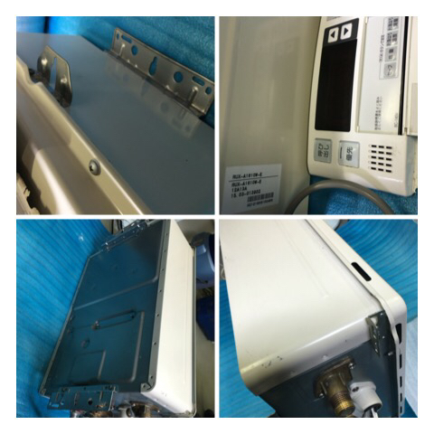 中古15年製リンナイ RUX-A1610W-E 都市ガス 給湯器 直渡可大阪 【公式