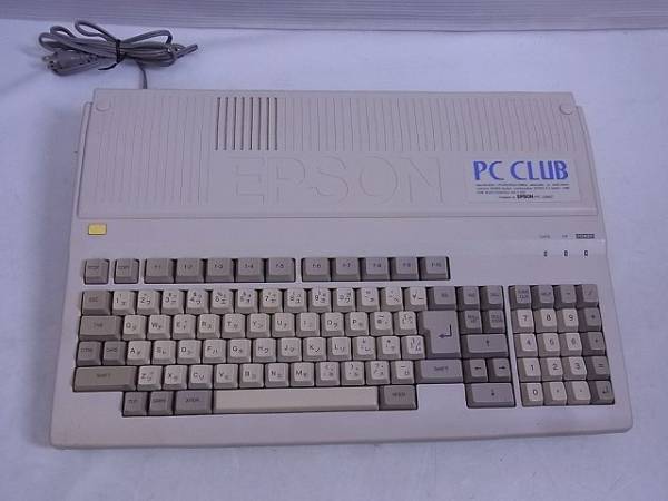 EPSON PC-286VG 本体 キーボード メンテナンス セット動作品 互換性が向上したエプソンのPC-98互換機第2弾「PC-286V」 - AKIBA PC