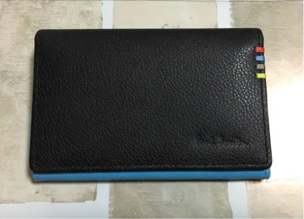 未使用 美品 ポール・スミス レザー カードケース 名刺入れ