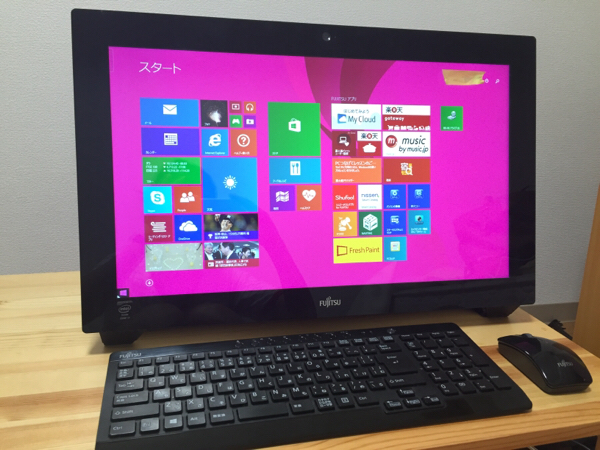 富士通 ESPRIMO WH77/M Fujitsu デスクトップPC動作確認済 富士通