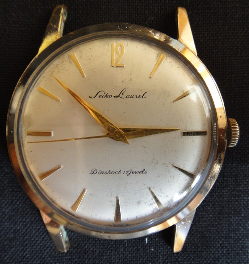 ★ SEIKO Laurel DIASHOCK 17JEWELS / J14022 【中古品】