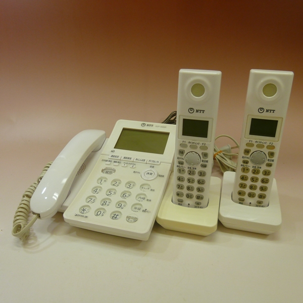 ｈｃ111　NTT　コードレス電話機　DCP-5500 親機＋子機2台