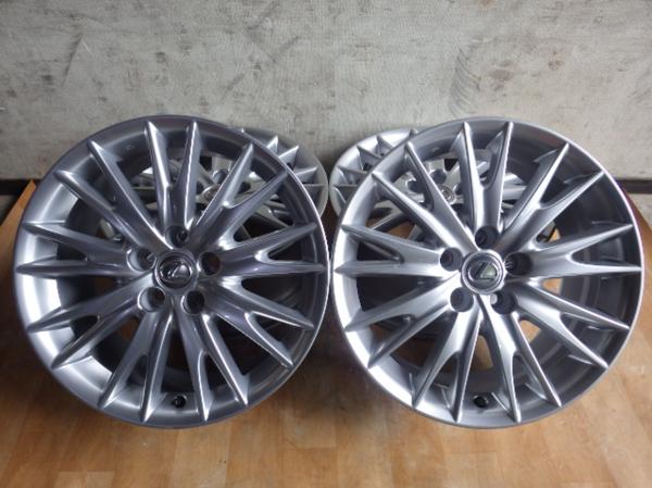 AD757【送料無料レクサス純正 GS】4本 18×8J 114.3 5H +45