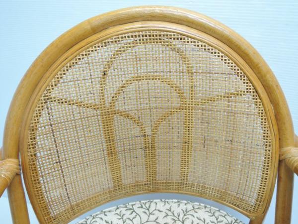 籐製　回転椅子 ラタンチェアー その1_3