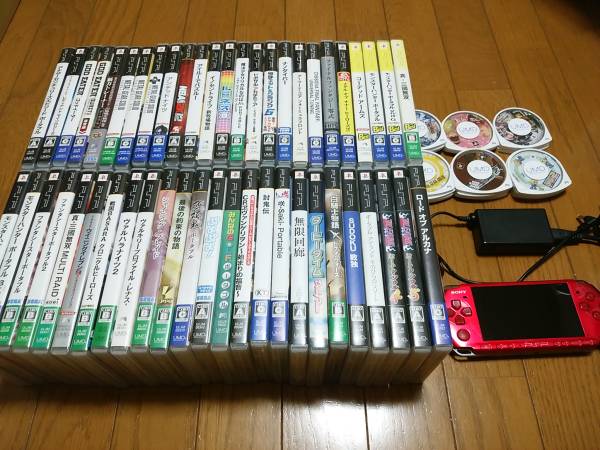 ☆PSP3000本体とソフトまとめて大量70本以上セット☆処分 xchvx 【公式