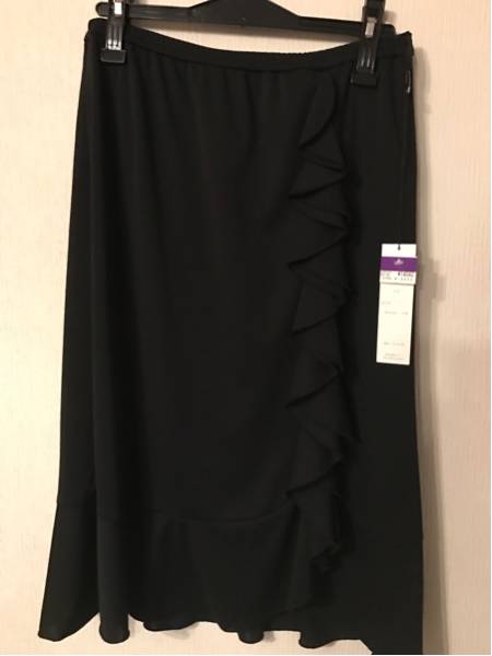 新品！今期☆ノコ オーノ☆ フリル タイトスカート 11号 黒 ノコオーノ