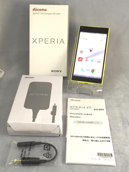 a27【超美品・保証有】 Xperia Z5 Compact SO-02H docomo □1100
