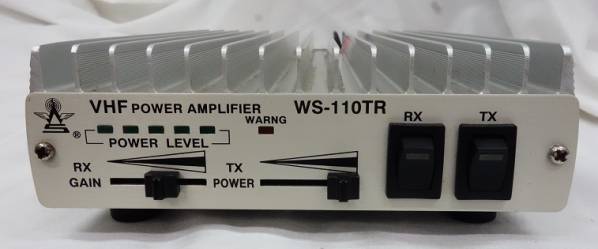 WS-110TR VHFパワーアンプ 9070☆VHFパワーアンプ WS-110TR ☆㈱未来舎 名 【公式通販】