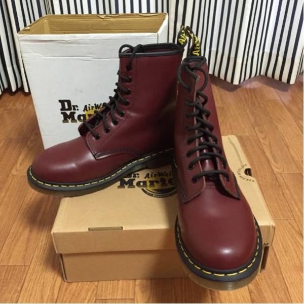 【美品】Dr.Martens　1460 8ホール チェリーUK6.5 送料無料