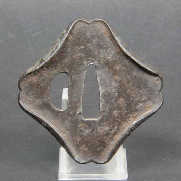 #2827 変わり菱型鉄鍔