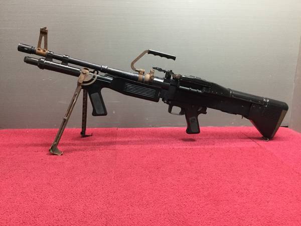 アサヒファイヤーアームズ M60E3 ガスガン＊ジャンク品