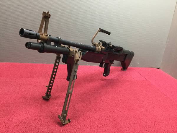 アサヒファイヤーアームズ M60E3 ガスガン＊ジャンク品
