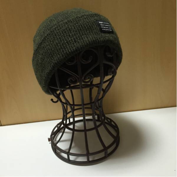 帽子 ハフ 【HUF】 ニットキャップ ヤーン ビーニー オリーブ