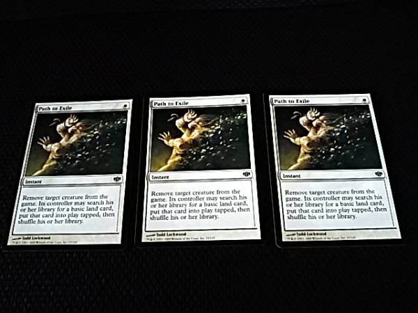 MTG 流刑への道/Path to Exile CON 英3 即決 おもちゃ、ゲーム