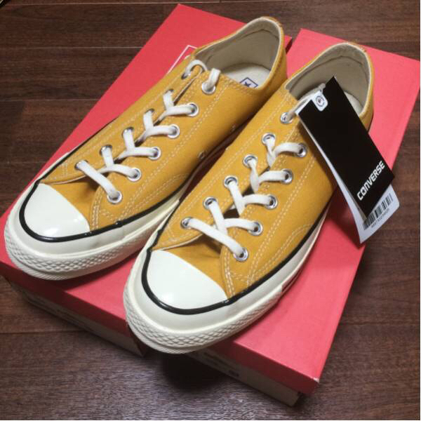 converse チャックテイラー CT70 26cm sunflower 三ツ星 ADDICT