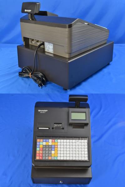 R-IB227 SHARP シャープ 電子レジスタ ブラック XE-A417 中古