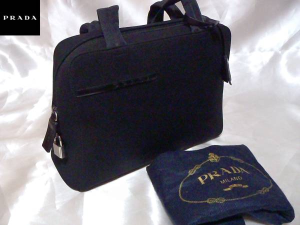 当日出荷 美品 PRADA プラダ バッグ 黒 【公式通販】