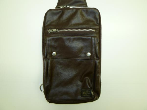 吉田/ポーター/フリースタイル/ワンショルダー/ブラウン/K043