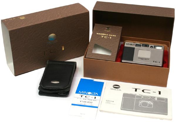 SB1546□ミノルタ TC-1 フィルムカメラ（稀少品）□ □ミノルタTC-1