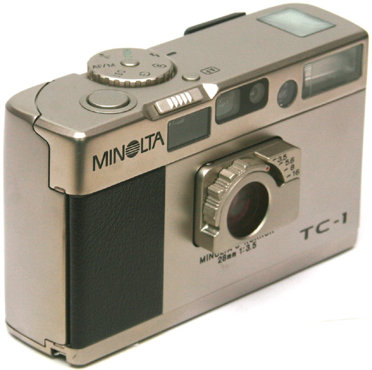 SB1546□ミノルタ TC-1 フィルムカメラ（稀少品）□ □ミノルタTC-1
