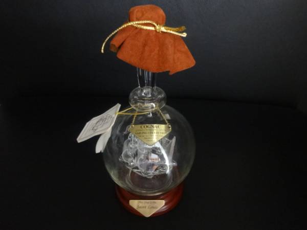 CHABANNEAU Cognac 帆船ボトル ブランデー 金 COGNAC SAILING COLLECTION の帆船が中に入った瓶 Brugerolle 【公式通販】