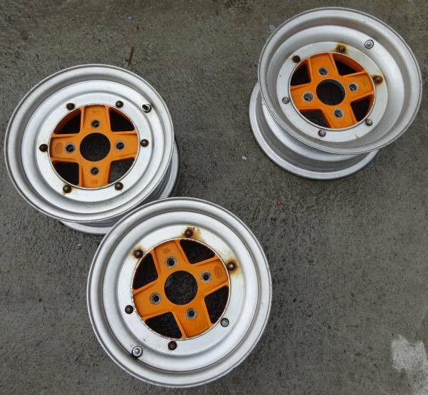 スピードスターホイール13インチ スピードスター アルミホイール 13×7J・8J 4穴 3本【1-②9/14】 SSR