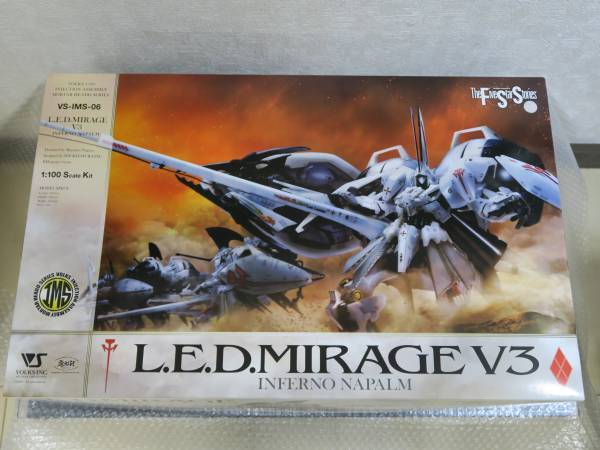 ボークス 1/100 FSS レッドミラージュV3 インフェルノナパーム