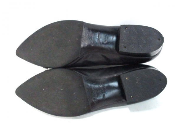 プラダ パンプス 36 1/2 レディース 黒 アウトソール張替済