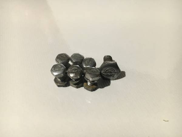 ヒドリ自転車　マーク入りネジ　昭和自転車　実用車　古い