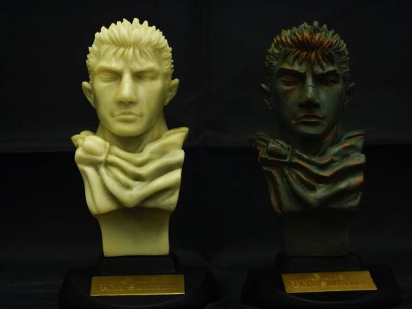 ベルセルク　ガッツ　バストアップ　スタチュー　完成品