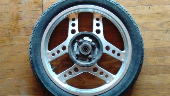 ご注文品 CB125T リヤホイール