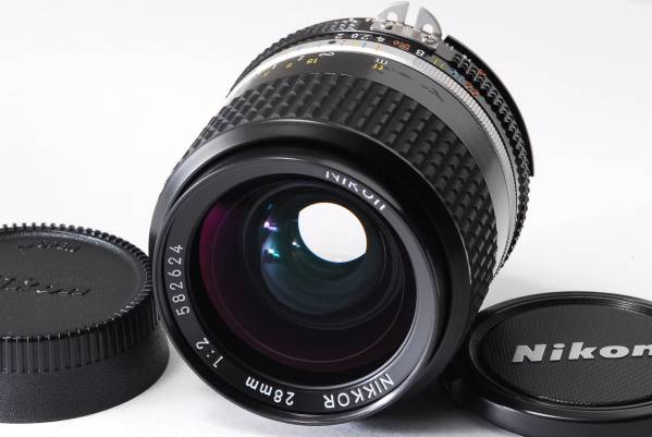 ★美　品★ニコン Nikon Ai-S 28mm F2