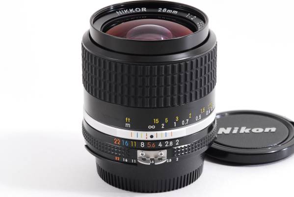 ★美　品★ニコン Nikon Ai-S 28mm F2