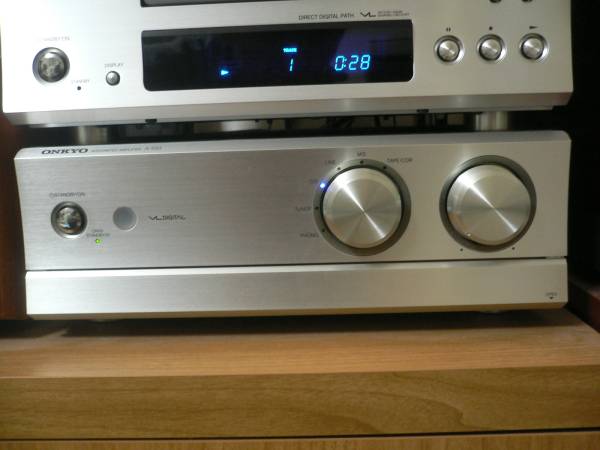 ☆ONKYO デジタルプリメインアンプ A-933(S) INTEC275 美品 オンキョー