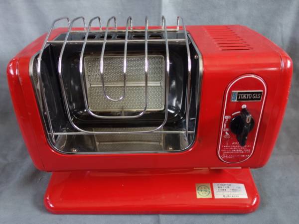 リンナイ ガスヒーター R-480P-102 昭和レトロ 中古品(ガスストーブ