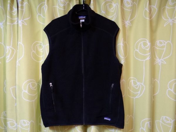 中古 パタゴニア SYNCHILLA フリースベスト 登山 旅行 男性用 L