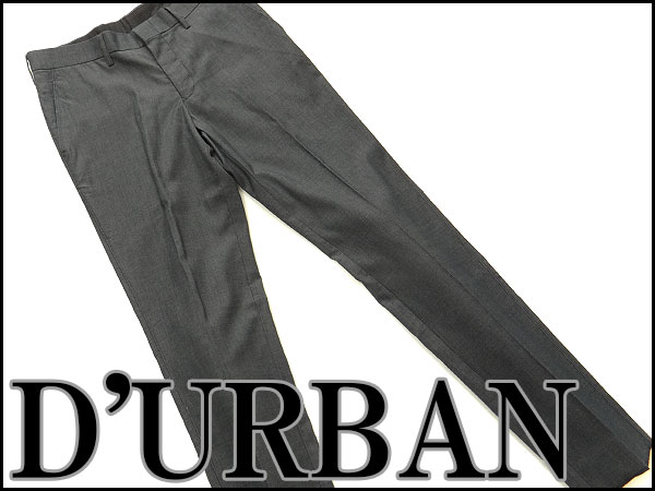 新品 ダーバン 秋冬コットンピーチスキンパンツ76濃灰★P11366