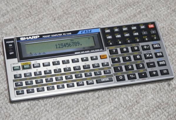 SHARP PC-1445 の使い方 - Yahoo!オークション ポケットコンピュータ
