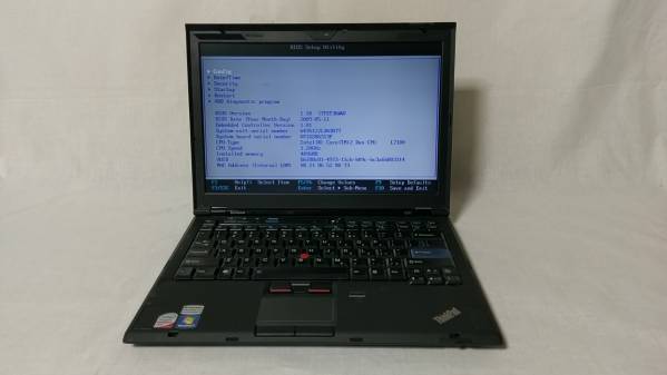 ThinkPad x300 Core2duo L7100 4GB 64GB純正SSD