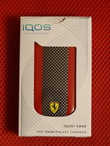 iQOS ケース フェラーリ 鈴鹿F1限定 レッド