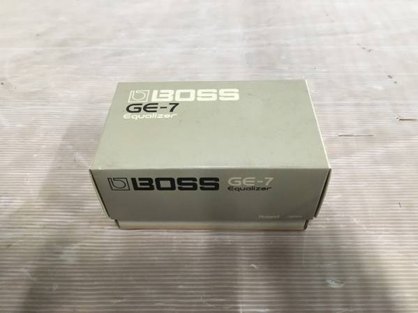 (195) ボス BOSS GE-7 イコライザー Equalizer